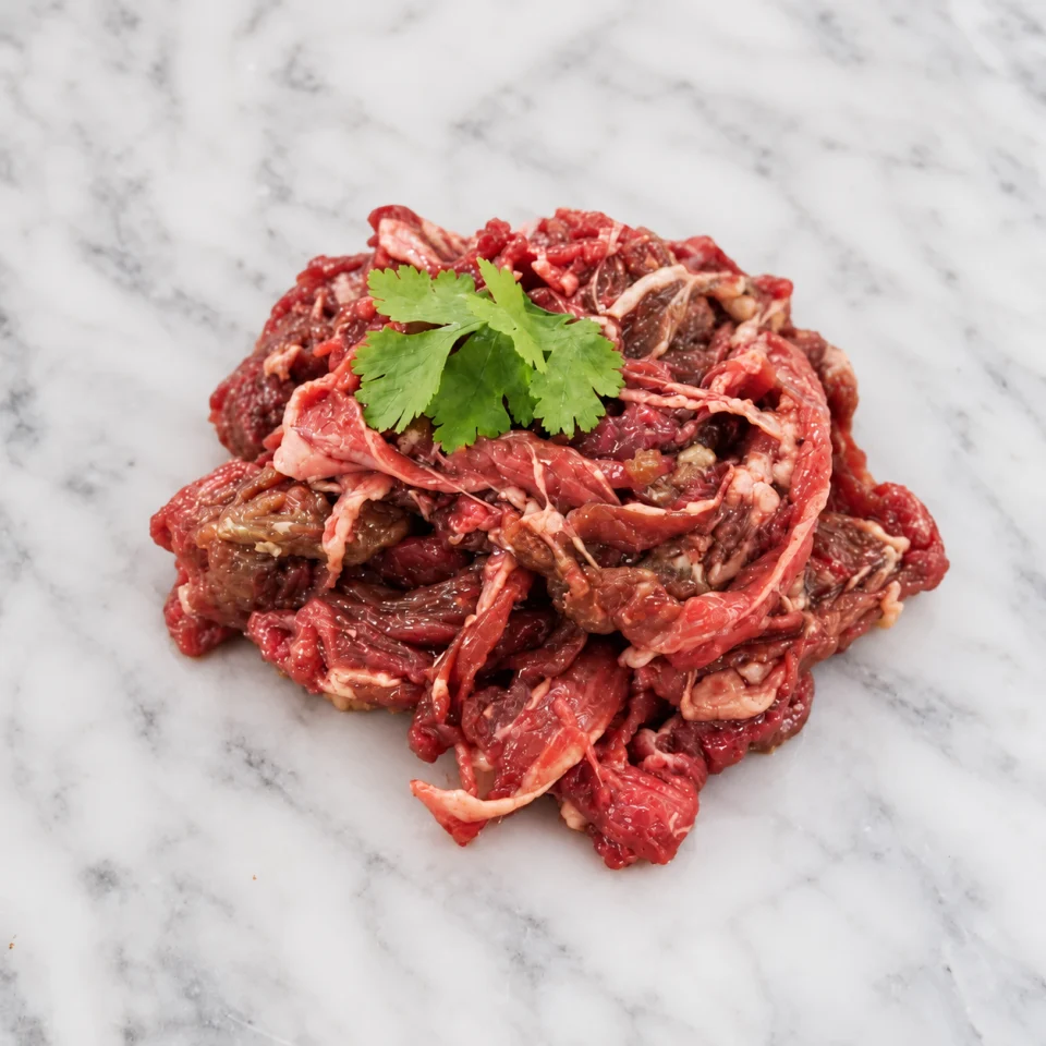 Marinated beef bulgogi